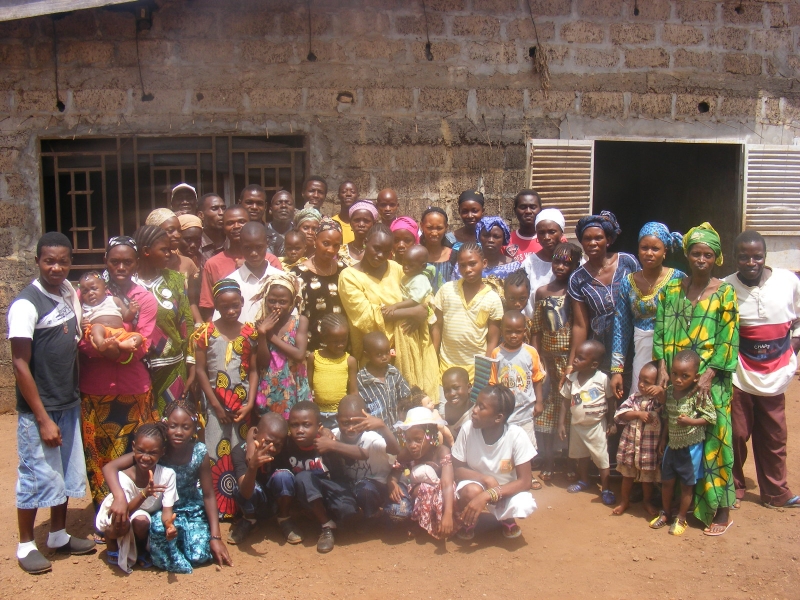 Seminar attendees in Guinea