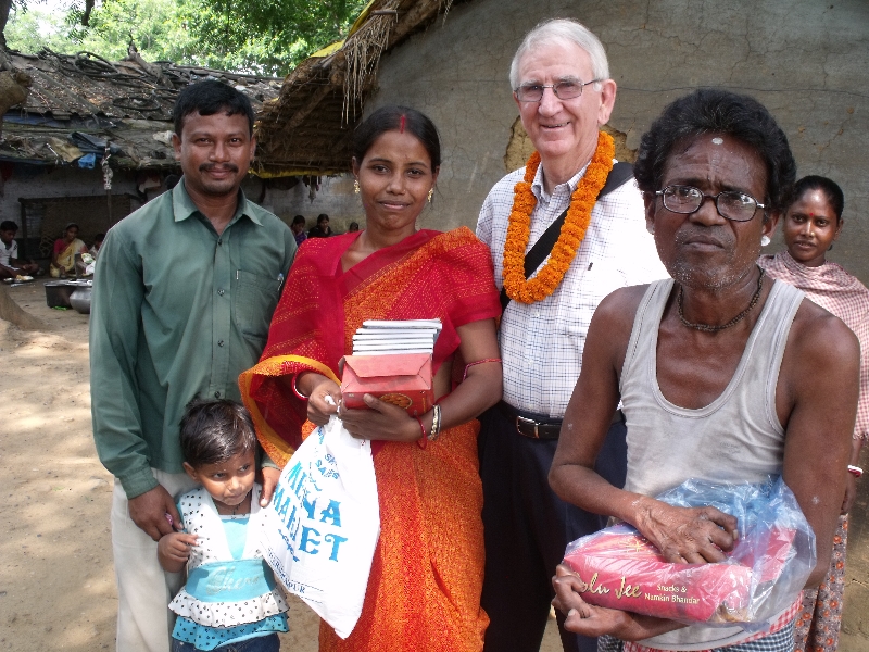 Recent trip to India visiting the leprosy home