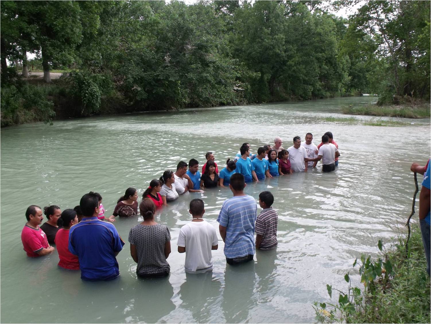 Baptism at Jimenez, Mexico