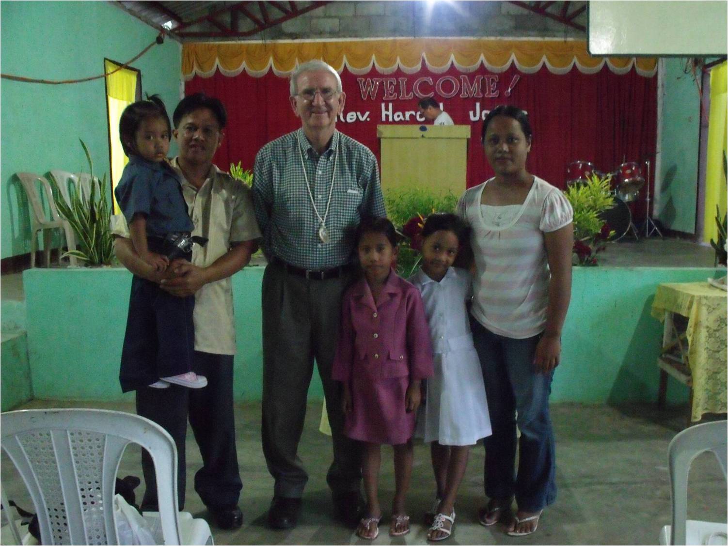 Pastor Alvin Dagot and family