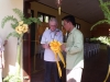 Ribbon cutting at the Plaridel FWB Church in Palawan, Philippines